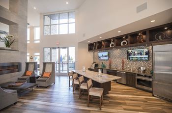 Demonstration kitchen & gourmet coffee lounge