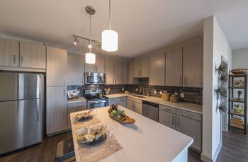 Spacious chef-inspired kitchens
