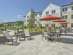 Toms River apartment for rent - Patio at Meadow Green Senior Apartments  in Toms River NJ