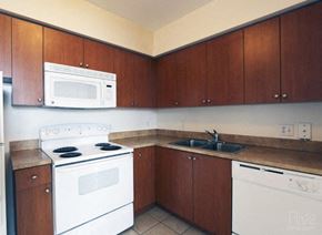 Miami apartment for rent - Kitchen at Poinciana Grove Senior Apartments in Miami FL