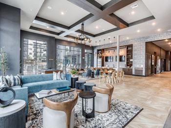Resident social lounge