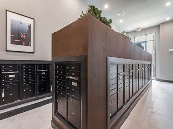 Luxerone package room 
