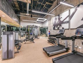 San Diego apartment for rent - Fitness Center at F11 Luxury Apartments in San Diego, CA