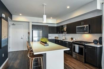 Oversized kitchen islands with usb ports