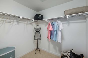 Large walk-in closets