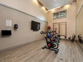 Orlando apartment for rent - Yoga and Spin Studio at The Morgan Luxury Apartments in Orlando, FL