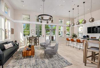 Clubhouse with billiards