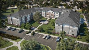 Portsmouth apartment for rent - Exterior of Lexington Reserve Senior Apartments in Portsmouth, VA