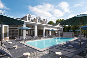 Wall apartment for rent - Community Swimming Pool and Spa at Glen Oaks Apartments