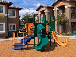 Lindsay apartment for rent - Playground at Harvard Court Affordable Apartments in Lindsay, CA