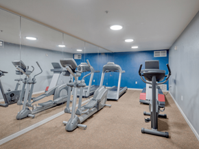Hayward apartment for rent - Fitness Center at Hayward Village Senior Apartments in Hayward CA