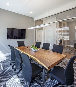 Austin apartment for rent - Conference Room at La Cima Affordable Apartments in Austin TX