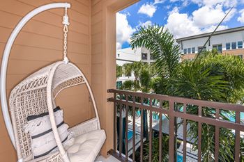Private patios & balconies in select homes