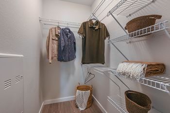 Large walk-in closets