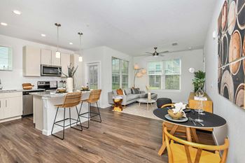 Spacious one, two & three-bedroom apartments