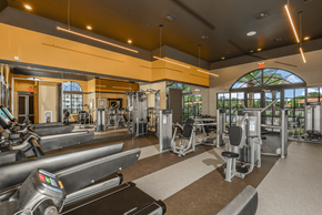 Davie apartment for rent - Spacious fitness center at Palm Ranch Apartments in Davie, FL