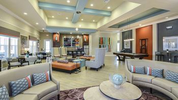 9,000 Square foot resident clubhouse