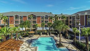 Tarpon Springs apartment for rent - Resort-Style Pool at Santos Isle Senior Apartments in Tarpon Springs FL