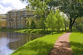 Tampa apartment for rent - Walking Path at Sabal Ridge Affordable Apartments in Tampa FL