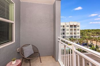 Private patio/balcony in select units