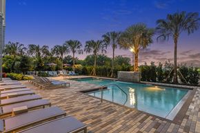 St Petersburg apartment for rent - Luxurious swimming pool at The Exchange Luxury Apartments in St. Petersburg, FL