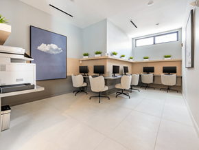 Tampa apartment for rent - Business Center at Marquee Square Apartments in Tampa, FL
