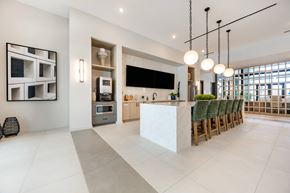 Tampa apartment for rent - Entertainment Kitchen and Coffee Bar at Marquee Square Apartments in Tampa, FL