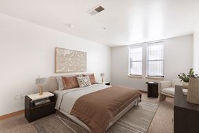 Baltimore apartment for rent - Model bedroom at  Landmark Affordable Apartments in downtown Baltimore