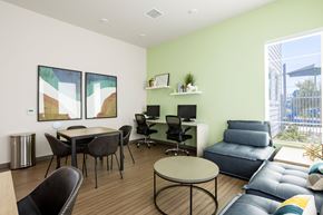 Santa Fe Springs apartment for rent - Business Center at Lakeland Senior Apartments in Santa Fe Springs CA