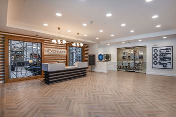 Clubhouse with reception