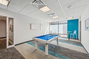 Manchester apartment for rent - a game room with a pool table at Residences at Manchester Place in Manchester, New Hampshire