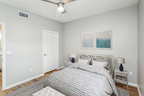 Fort Myers apartment for rent - a bedroom with a bed and two night stands  at Ashlar, Fort Myers, Florida