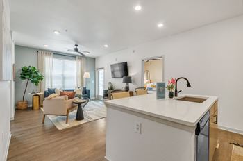 Warm and inviting living room