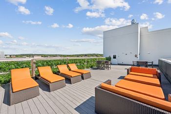 Rooftop deck