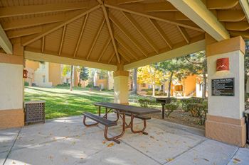 Picnic and bbq areas