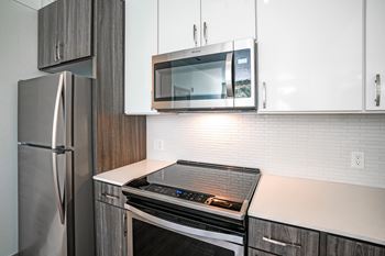 Stainless steel appliance package