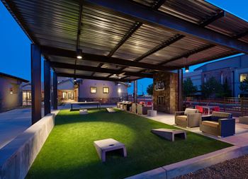 Outdoor game area
