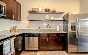 Macon apartment for rent - Kitchen  at The Station at River Crossing, Macon, GA, 31210