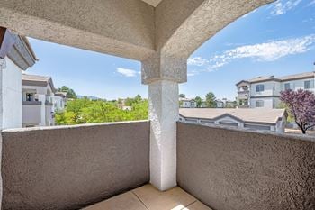 Private balcony