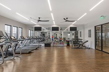 State-of-the-art 24-hour fitness center