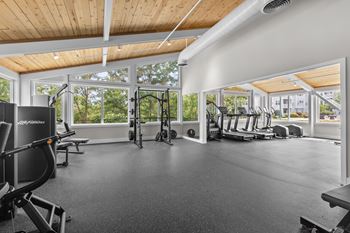 Fully equipped 24-hour fitness center