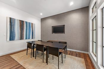 Conference room in the resident lounge