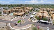 Tucson apartment for rent - an aerial view of a housing complex with a roundabout in the middle of the road at Pima Canyon, Tucson, Arizona