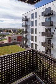 Rochester apartment for rent - Balcony at Maven on Broadway Apartments, Rochester, MN, 55904