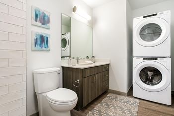 Front-load washer & dryer
