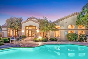 Rio Rancho apartment for rent - Pool At Night at Links at High Resort, Rio Rancho