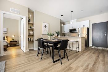 Luxury vinyl plank flooring