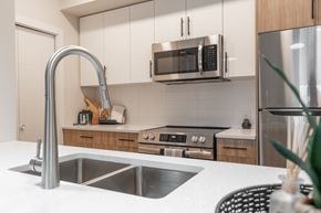 Edmonton apartment for rent - Sink With Faucet at Vista Apartments at Edgemont, Alberta, T6M 1J4