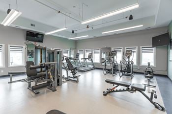 Two level fitness center