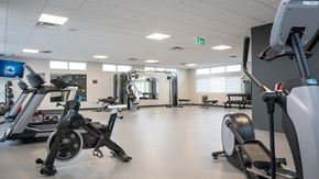 Winnipeg apartment for rent - Interior - wide shot of fitness centre